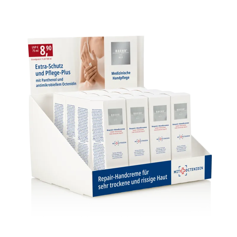 BAEHR Krema za obnavljanje ruku -Display 16 kom, 75 ml